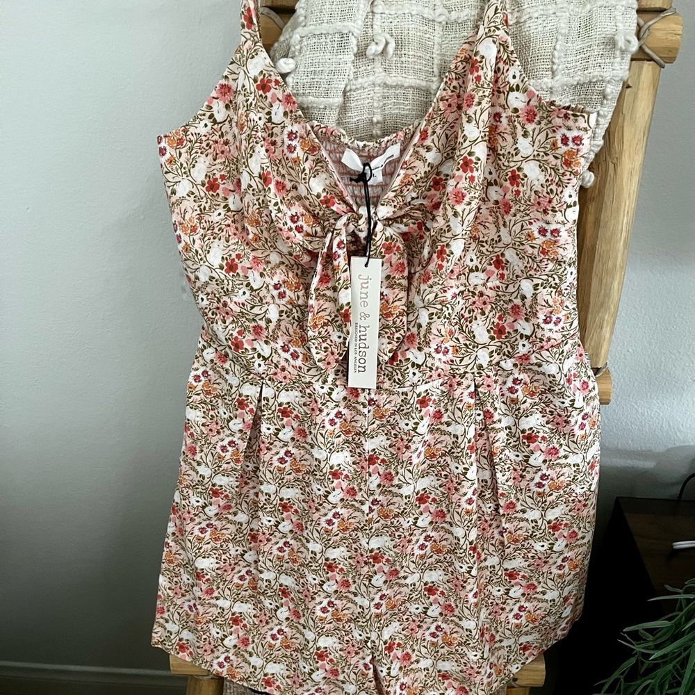 NWT June & Hudson Flower Romper